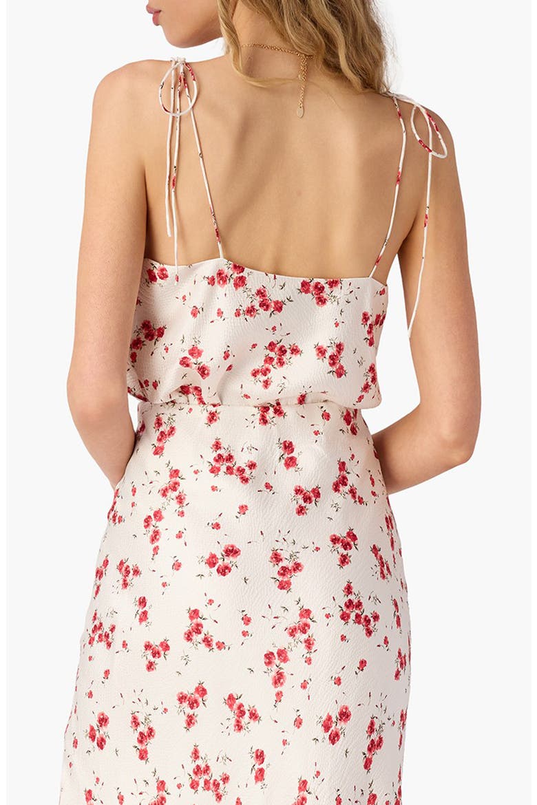 Azra Floral Hammered Satin Camisole, Alternate, color, CANDIED ROSE