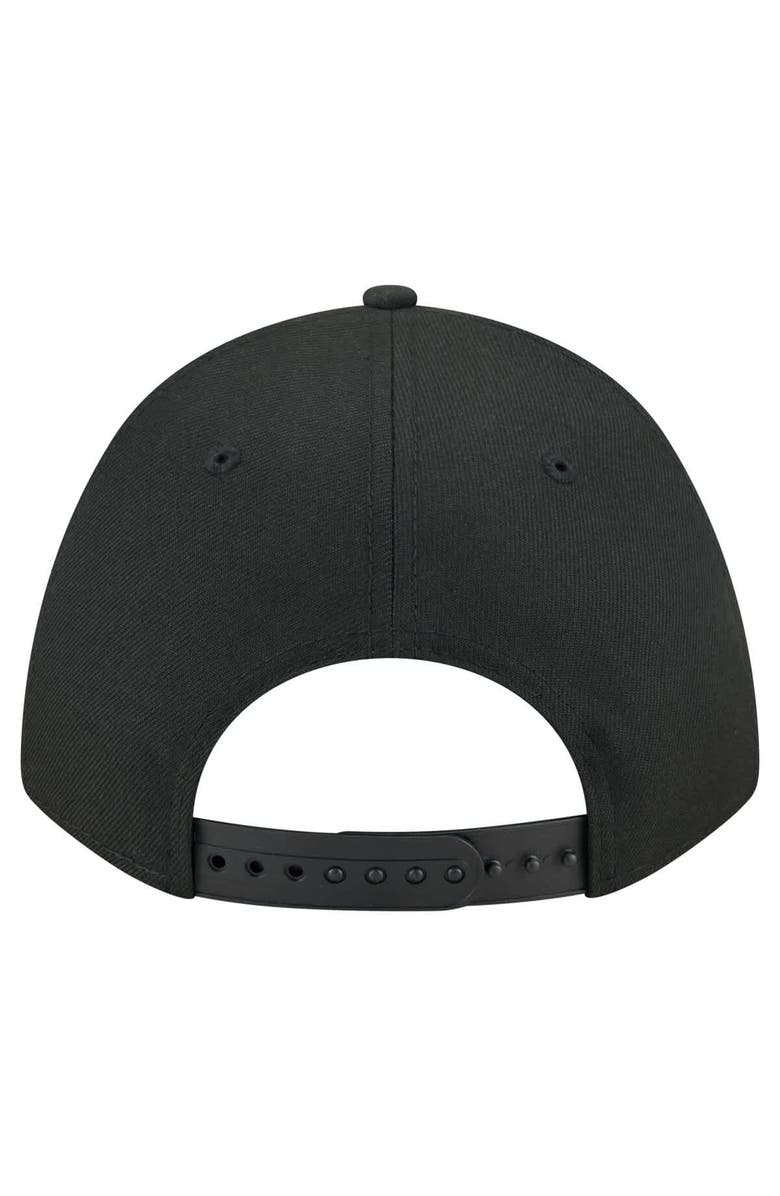 New Era Men's New Era Black Baltimore Ravens Team Collection 9FORTY M-Crown A-Frame Adjustable Hat, Alternate, color,