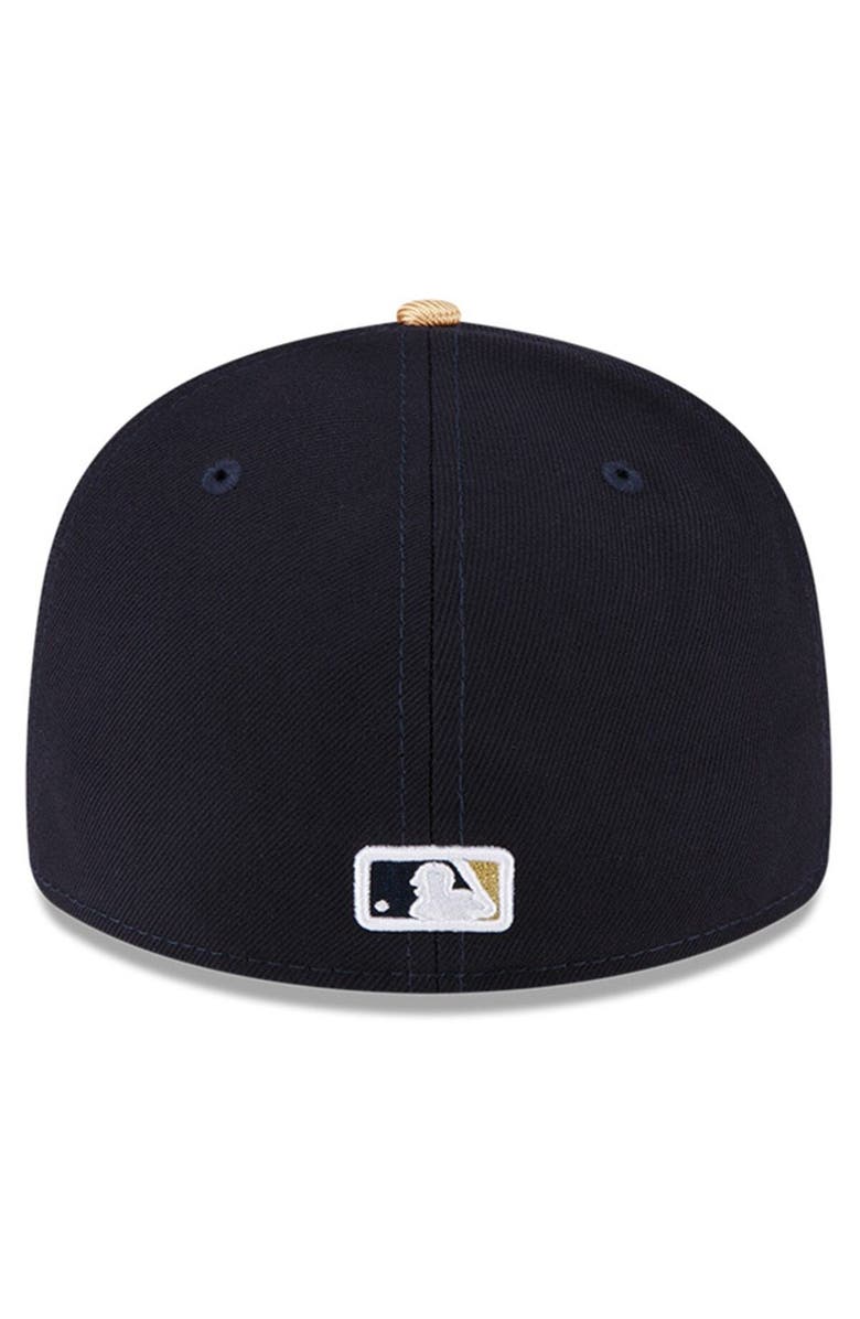 New Era Navy Houston Astros 2023 Gold Collection Low Profile 59FIFTY Fitted Hat, Alternate, color, 