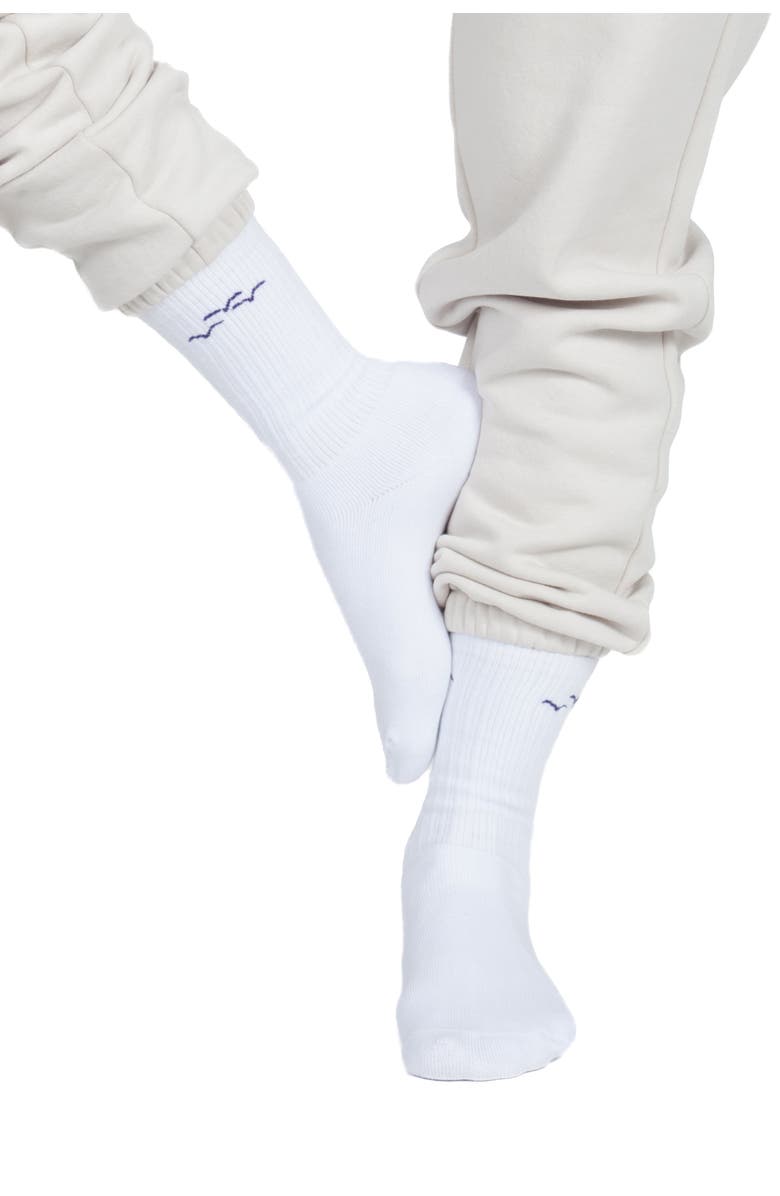 LAZYPANTS Lazy Crew Socks, Main, color, 