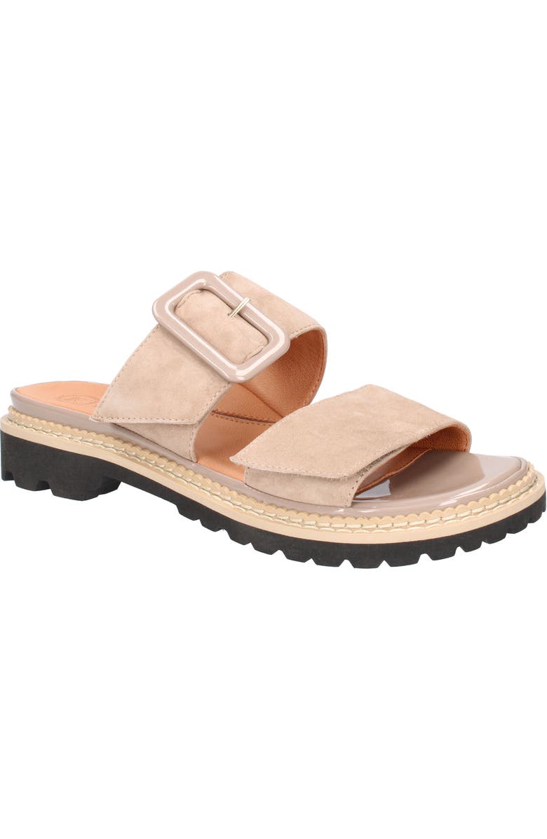 L'Amour des Pieds Dalbir Slide Sandal, Main, color, Taupe