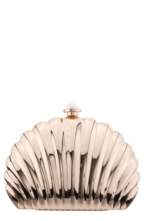 Mariam Shell Clutch