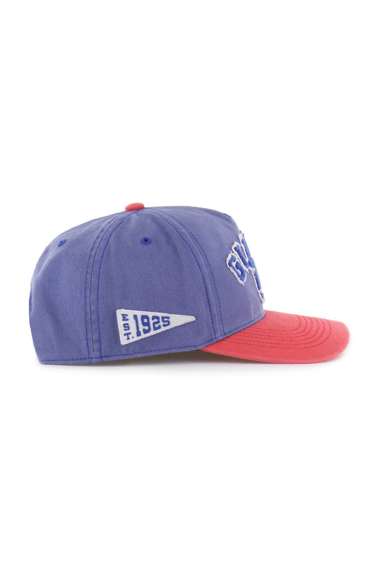 Men's '47 Royal New York Giants  Calderwood Well Worn Hitch Adjustable Hat, Alternate, color, Royal