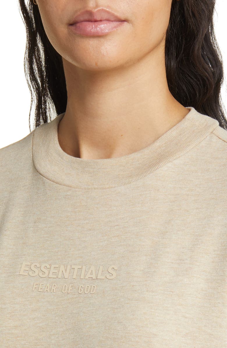 Fear of God Essentials Essentials Cotton Blend T-Shirt Dress, Alternate, color, 