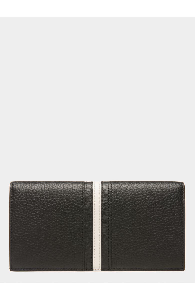 Bally Ribbon Continental Wallet, Alternate, color, Black