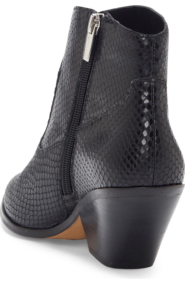 Vince Camuto Jemeila Snake Embossed Bootie, Alternate, color,