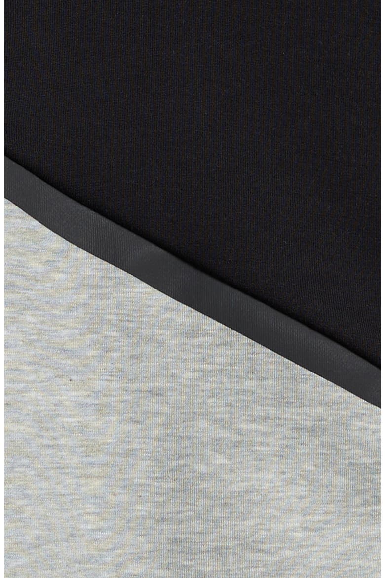 Kids' Sportswear Tech Fleece Full Zip Jacket, Alternate, color, 064 DK GREY HEATHER/BLK/WHITE