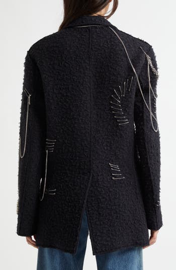 ジャケット BOUCLE VIRGIN WOOL BLAZER R13 Pincushion Virgin Wool Bouclé Blazer | Nordstrom