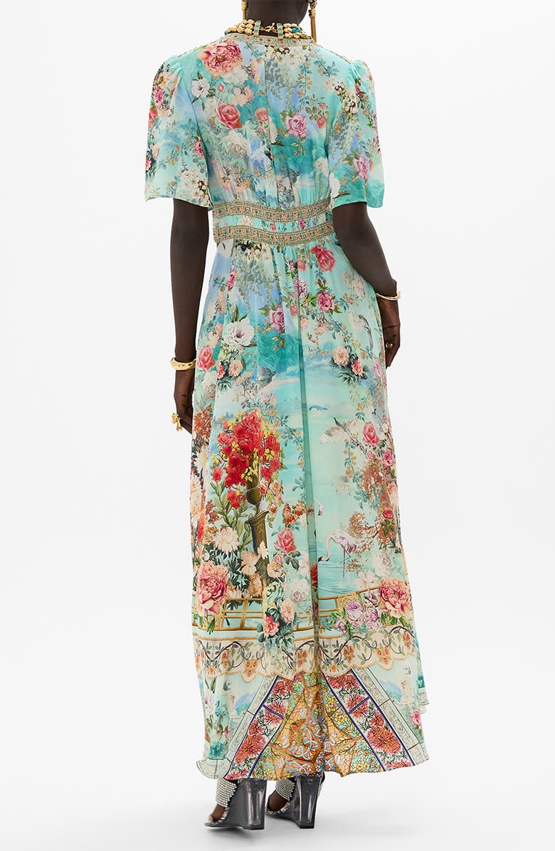 Camilla The Jewellery Museum Silk Maxi Dress, Alternate, color, 
