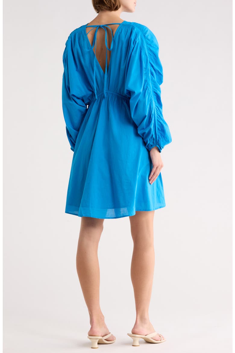 Andreas Long Sleeve Minidress, Alternate, color, BLEU ELECTRIQUE