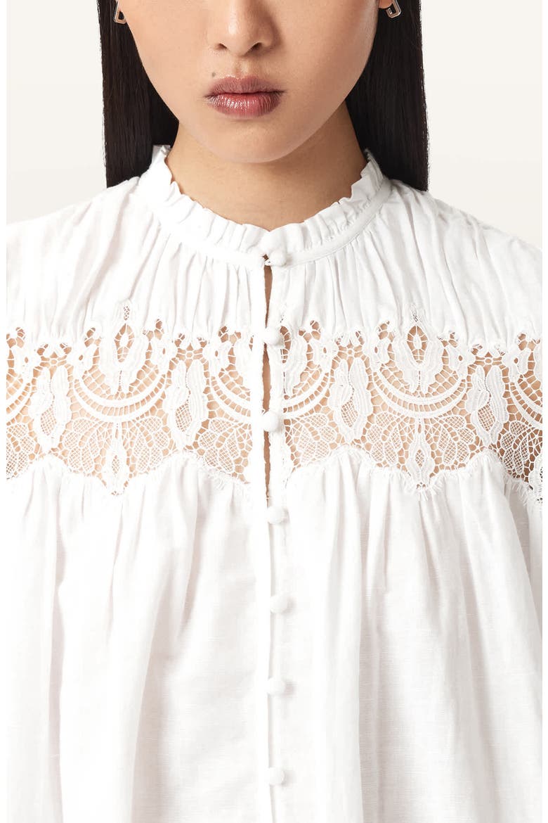 Talisa Lace Minidress, Alternate, color, WHITE