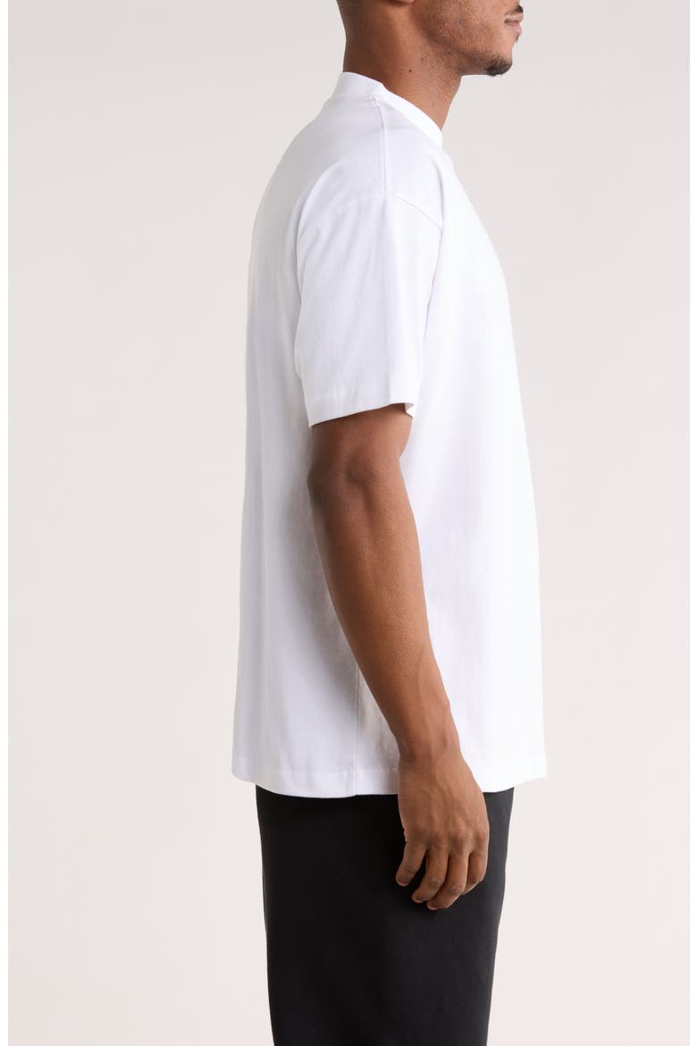 Classic Fit Logo Graphic T-Shirt, Alternate, color, BRIGHT WHITE