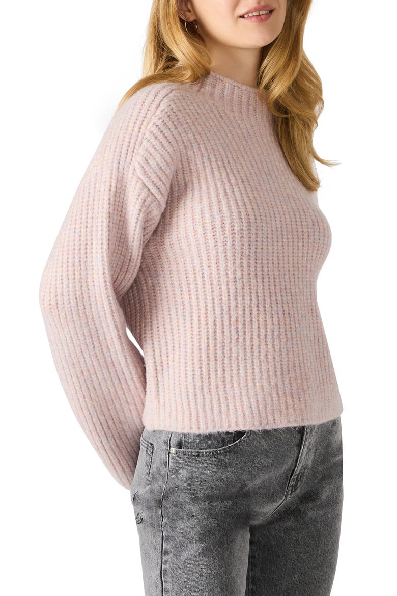 Klara Rib Sweater, Alternate, color, MULTI PINK