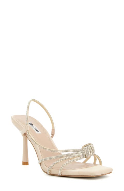 Metas Crystal Slingback Sandal (Women)