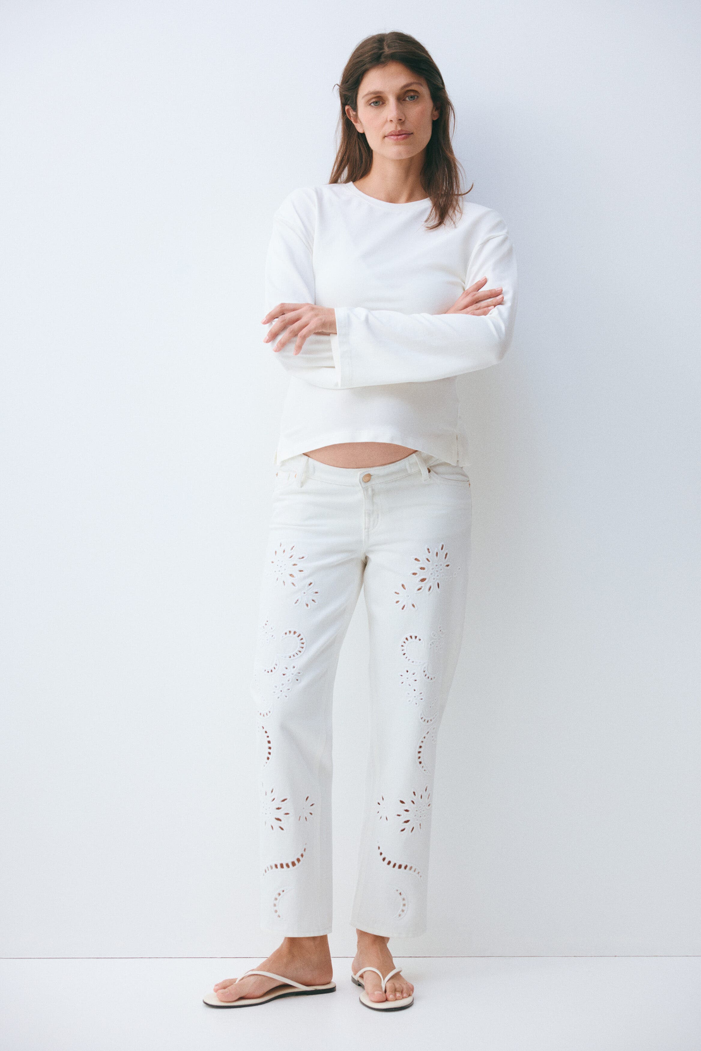 Mama Straight Ankle Jeans - image 2