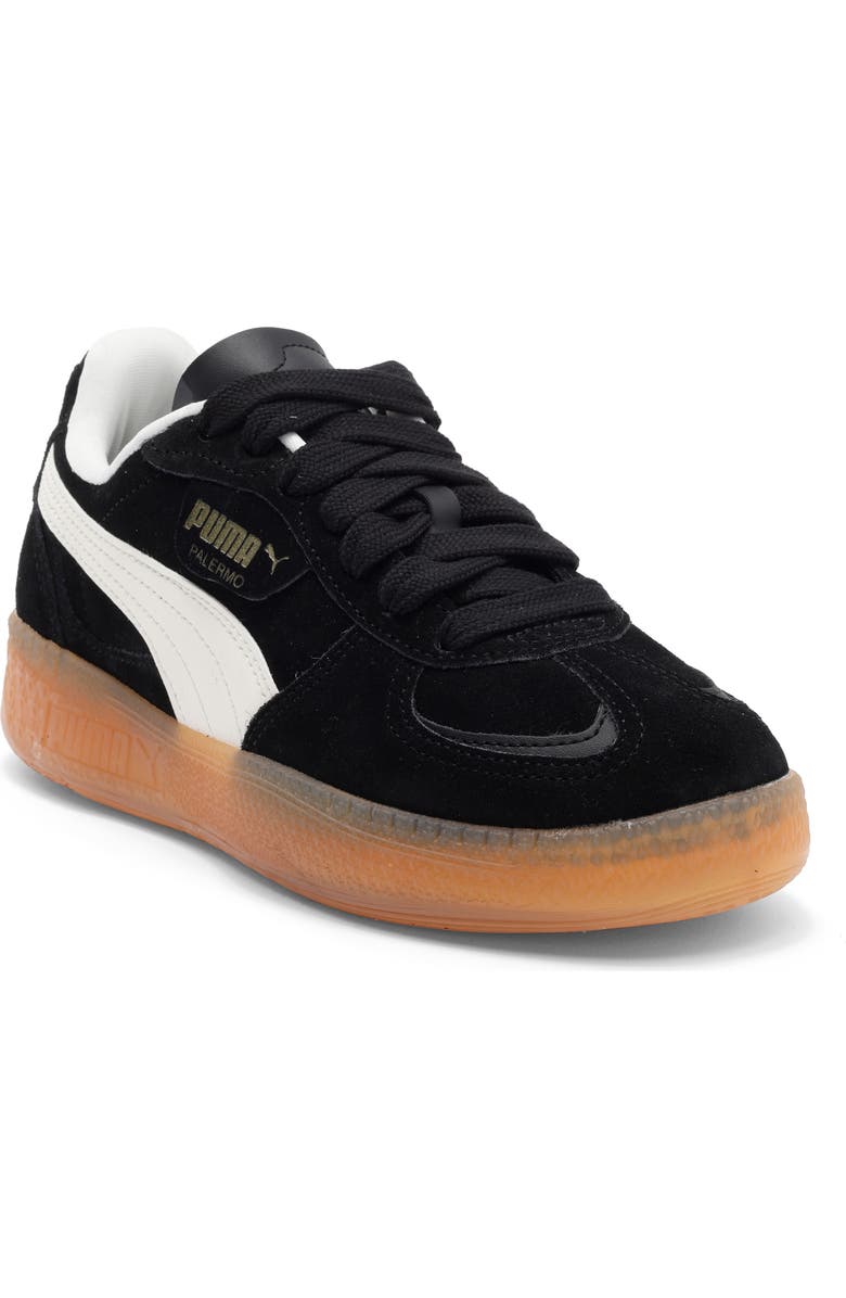 PUMA Palermo Moda Xtra Gum Sneaker, Main, color, Puma Black/ Frosted Ivory