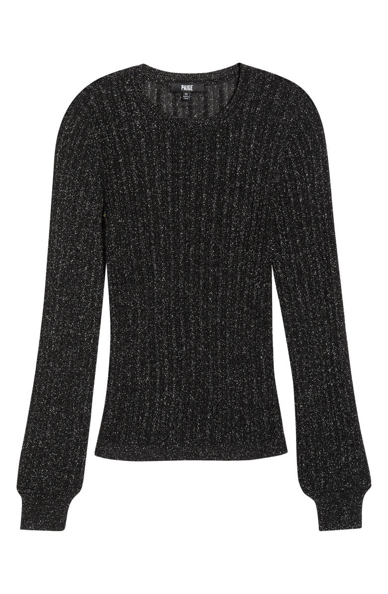 PAIGE Adela Rib Sweater, Main, color, Black