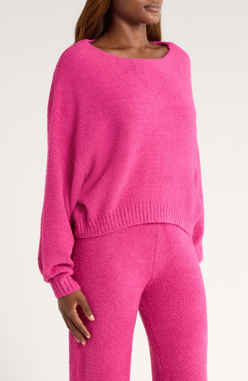 Ugg(r) Novalie Slouchy Pullover Lounge Sweater In Pink