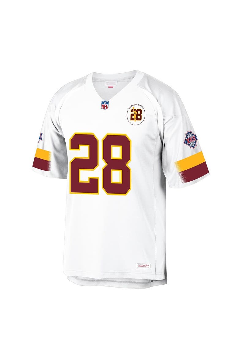 Men's Mitchell & Ness Darrell Green White Washington Commanders  Fashion Jersey, Alternate, color, White