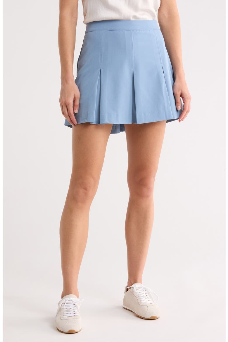 Woven Skort, Main, color, CHAMBRAY