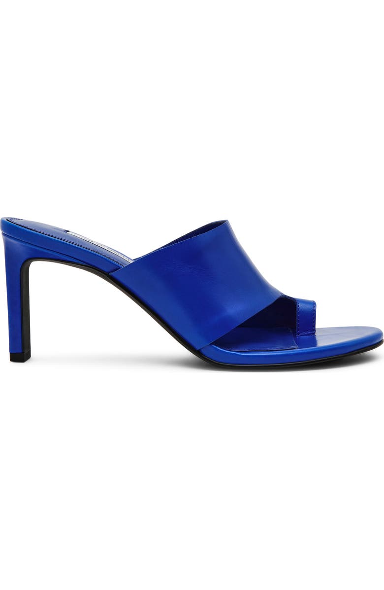 Steve Madden Valentin Slide Sandal, Alternate, color, Blue Leather