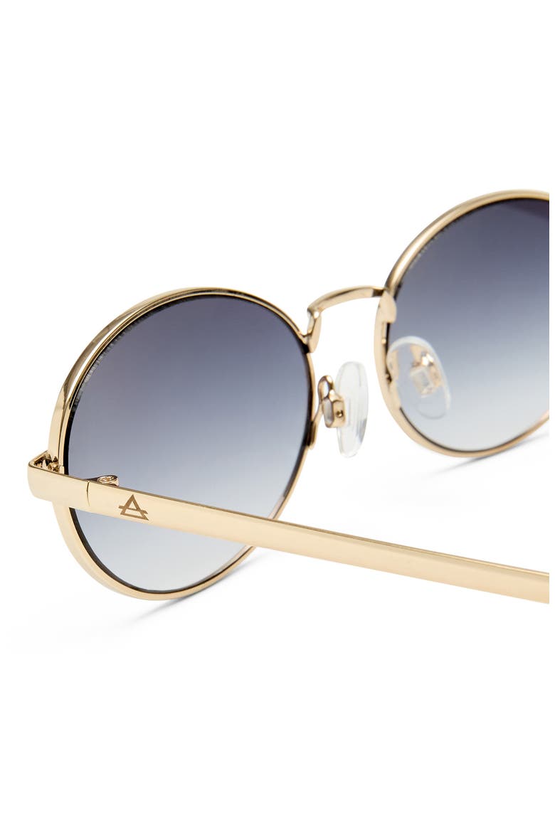 Ephermeris 56mm Oval Sunglasses, Alternate, color, GOLD / COOL SMOKE GRAD