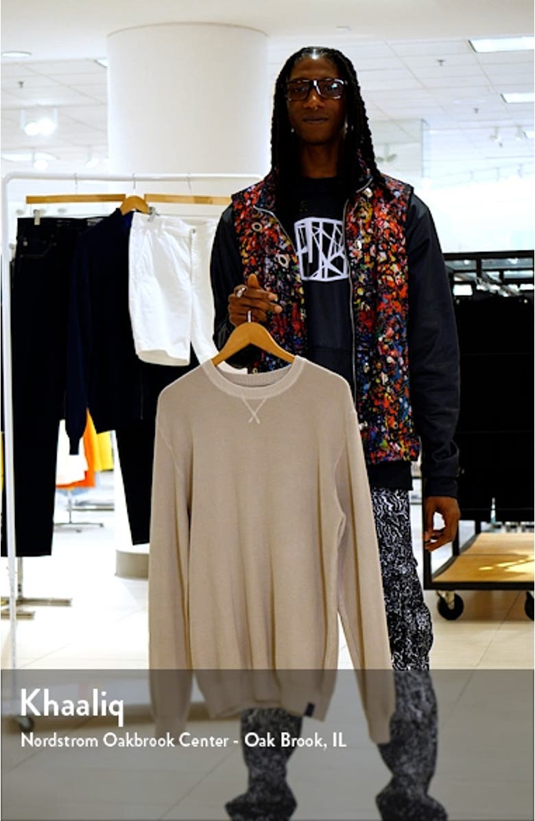 Honeycomb Cotton Sweater, sales video thumbnail