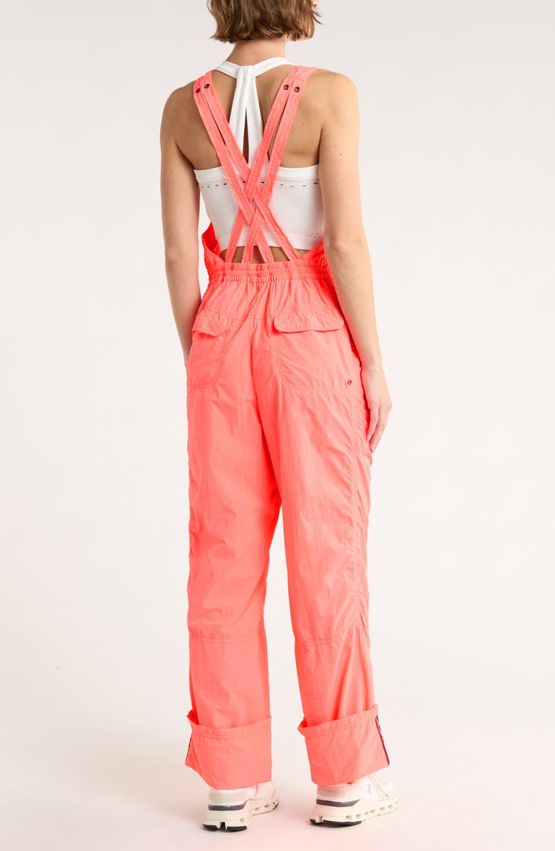 Free People Uphill Jumpsuit, Alternate, color, Burnt Orange