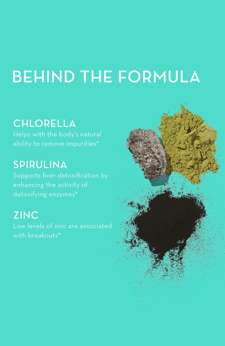 Hum Nutrition Daily Cleanse<sup>®</sup> Clear Skin and Body Detox Dietary Supplement, Alternate, color,