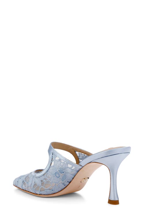 Badgley Mischka Oaklyn Cutout Mule In Blue