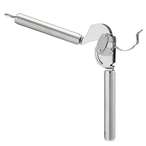Rosle Stainless Steel Mincing Garlic / Ginger Press With Scraper, 9-inch In Metallic