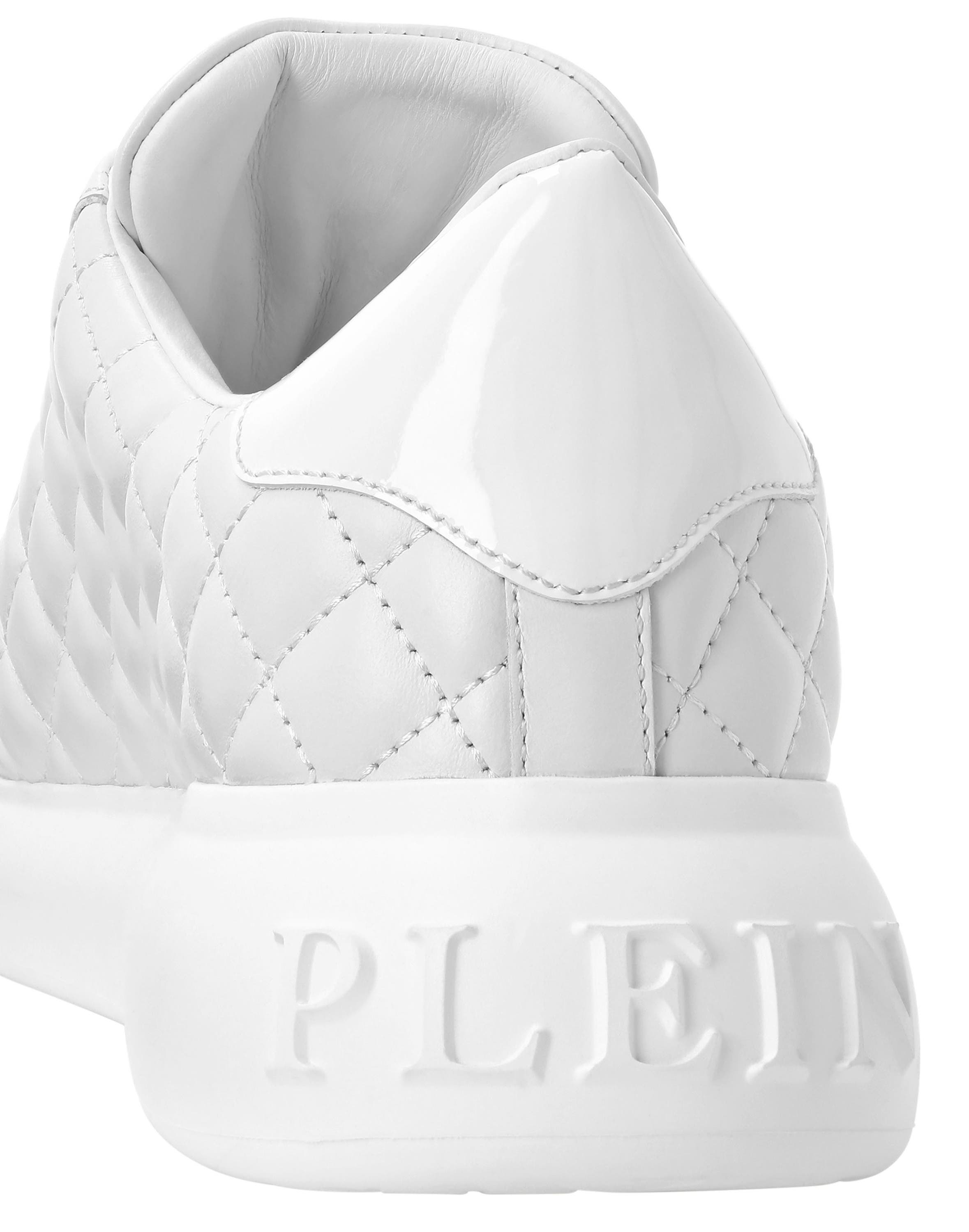 Low Top Sneakers Matelasse Women, Alternate, color, white