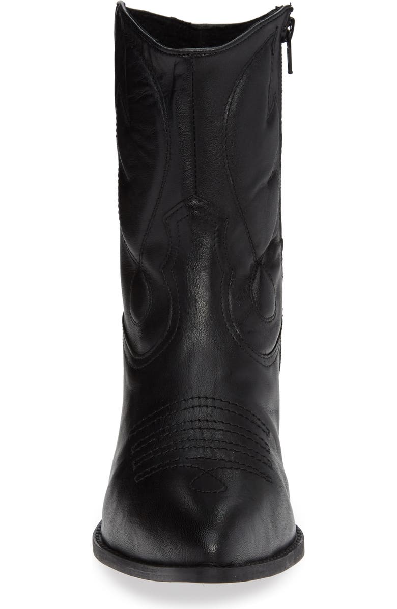 Topshop Arizona 2 Western Bootie, Alternate, color,