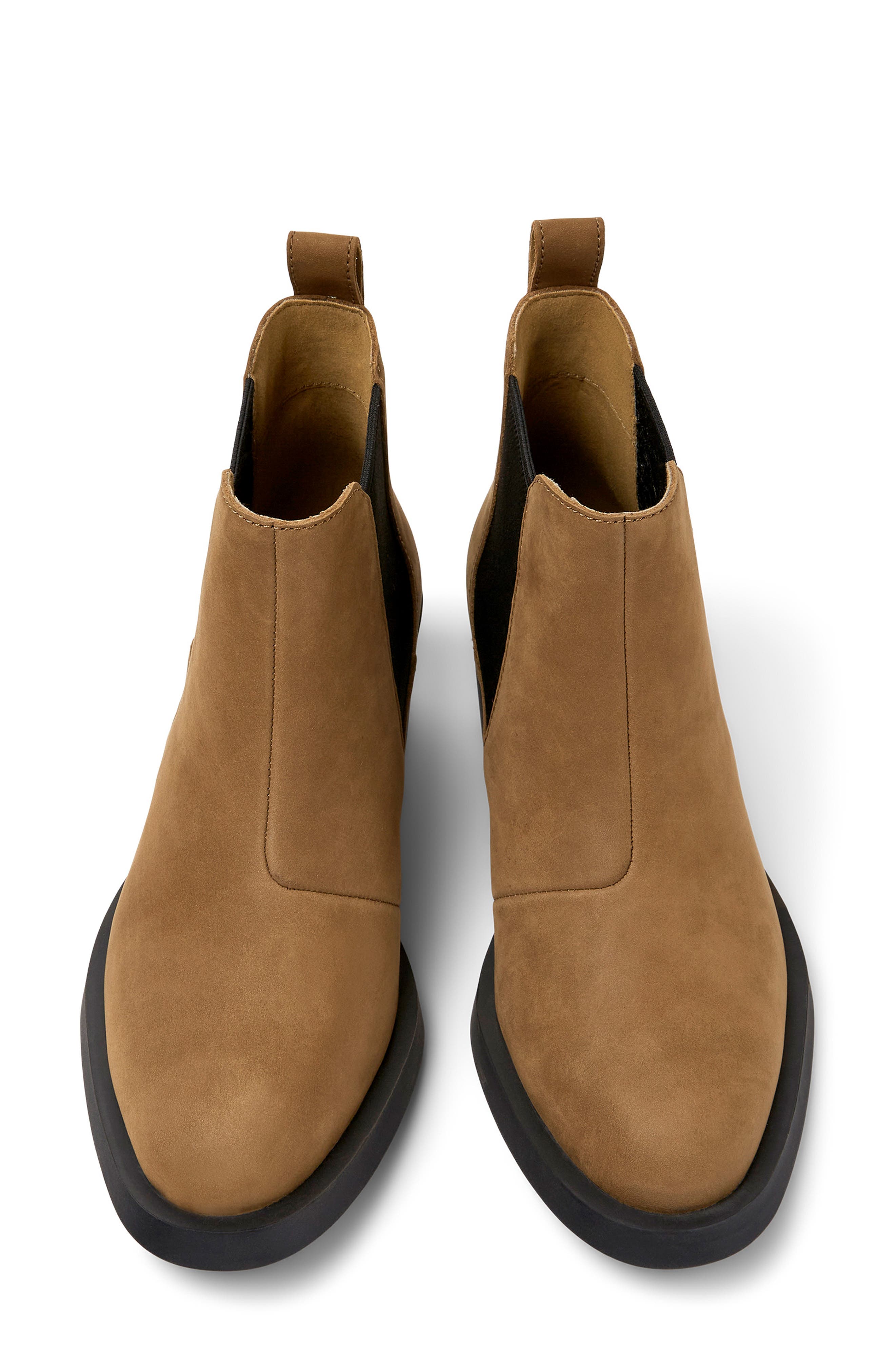 Camper Bonnie Chelsea Boot, Alternate, color, Medium Brown