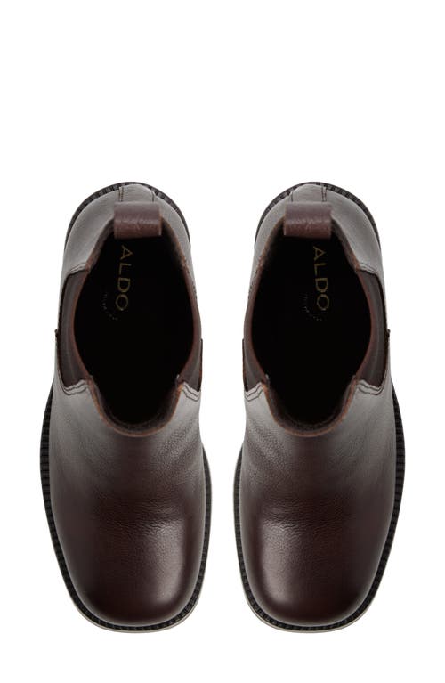 Aldo Anneliese Platform Chelsea Boot In Brown