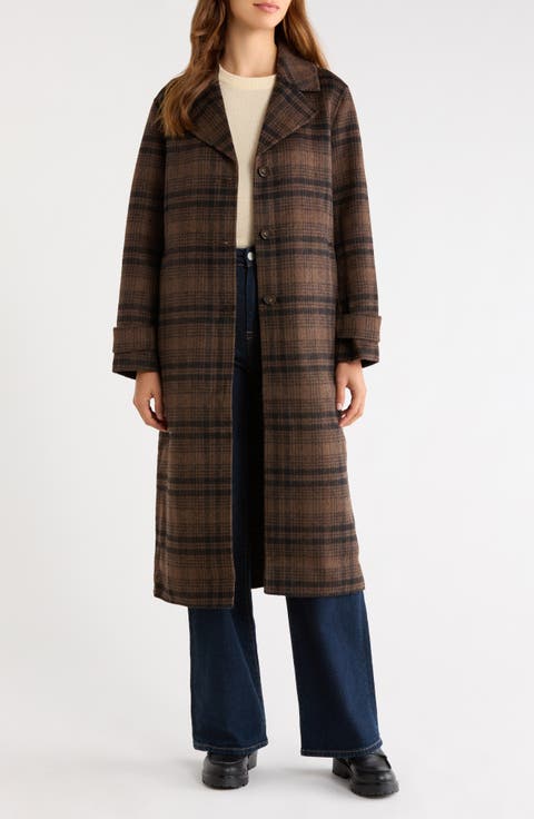 Colette Wool Blend Longline Coat