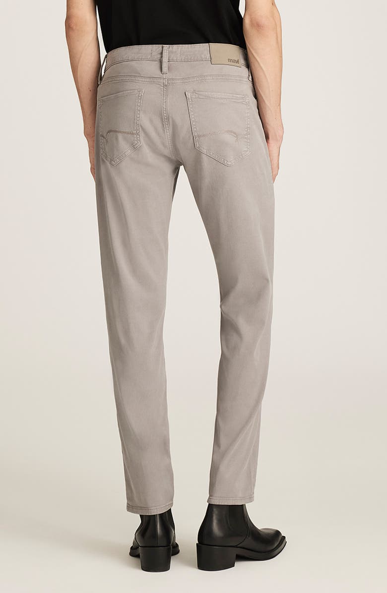 Mavi Jeans Marcus Slim Straight Leg Twill Pants, Alternate, color, Shark Luxe Twill