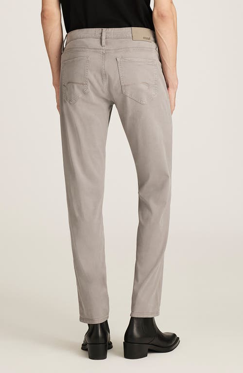 Mavi Jeans Marcus Slim Straight Leg Twill Pants In Gray