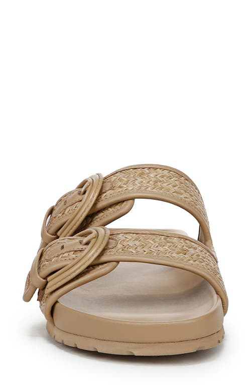 Vince Griffith Slide Sandal In Natural