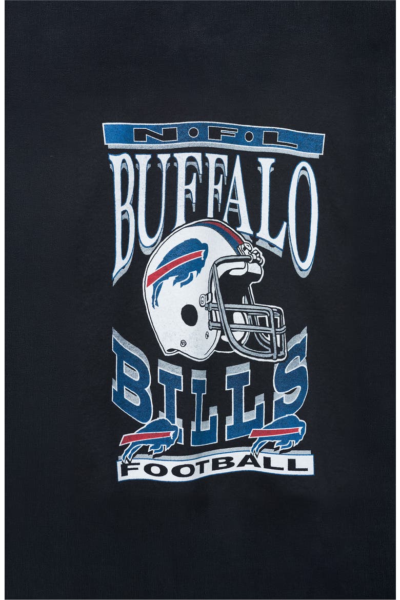 Buffalo Bills Cotton Blend Crewneck Sweatshirt, Alternate, color, BLACK