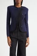 Emporio Armani Pattern Knit Jacket