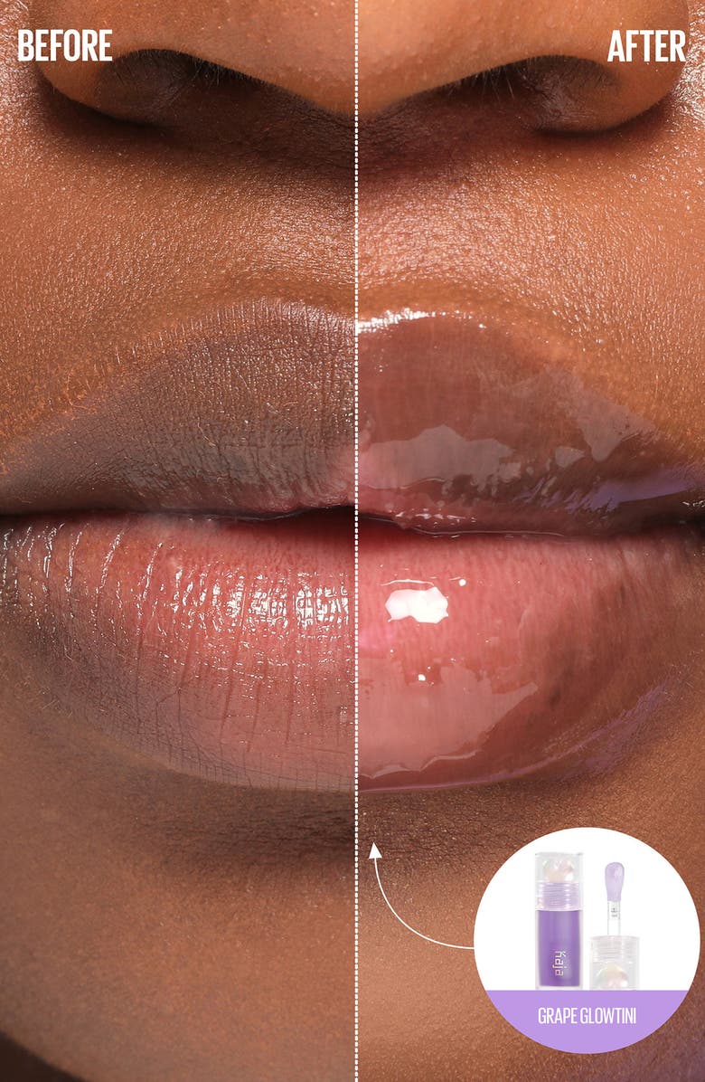 Kaja Juicy Glass Lip Oil, Alternate, color, Grape Glowtini