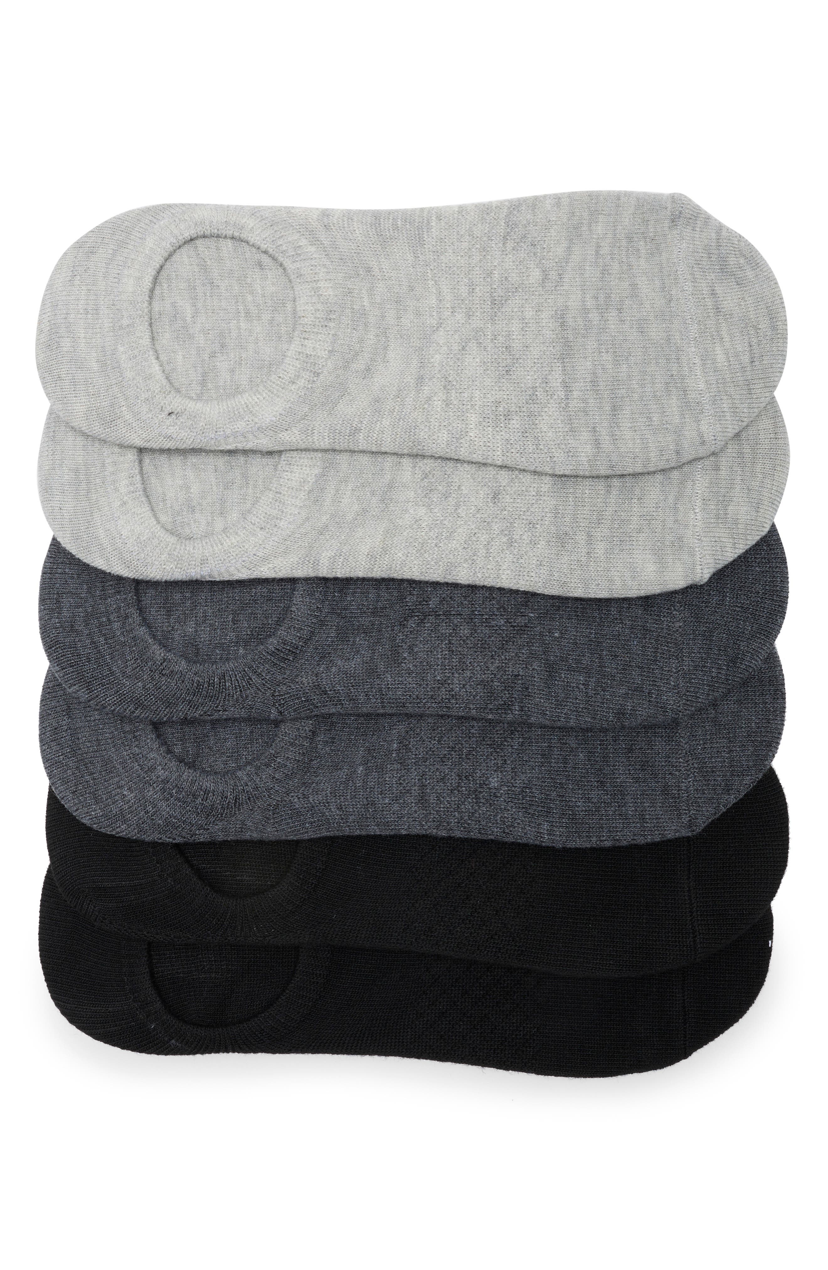 90 DEGREE BY REFLEX 6-Pack No-Show Socks