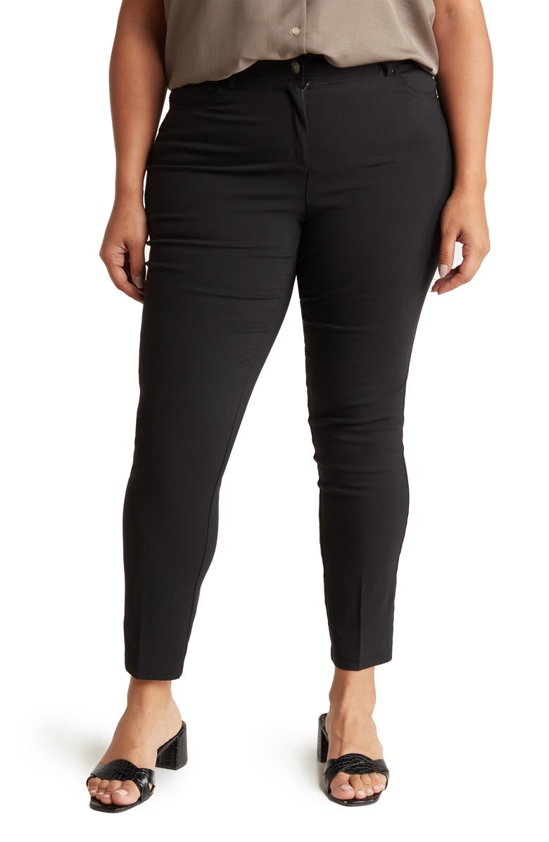 Joan Vass N.Y. Madison Straight Leg Pants, Main, color, 