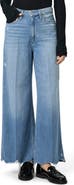 PAIGE Portia High Waist Wide Leg Jeans