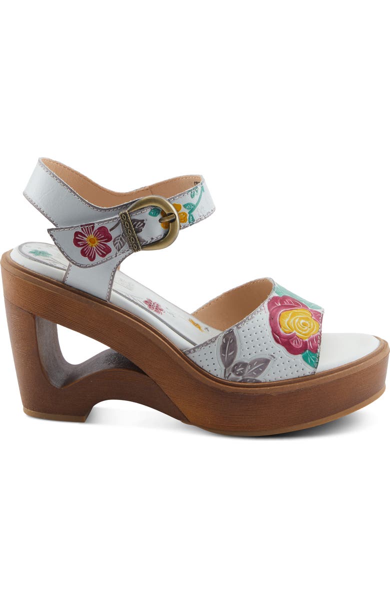 L'Artiste by Spring Step Coolchic Platform Wedge Sandal, Alternate, color,