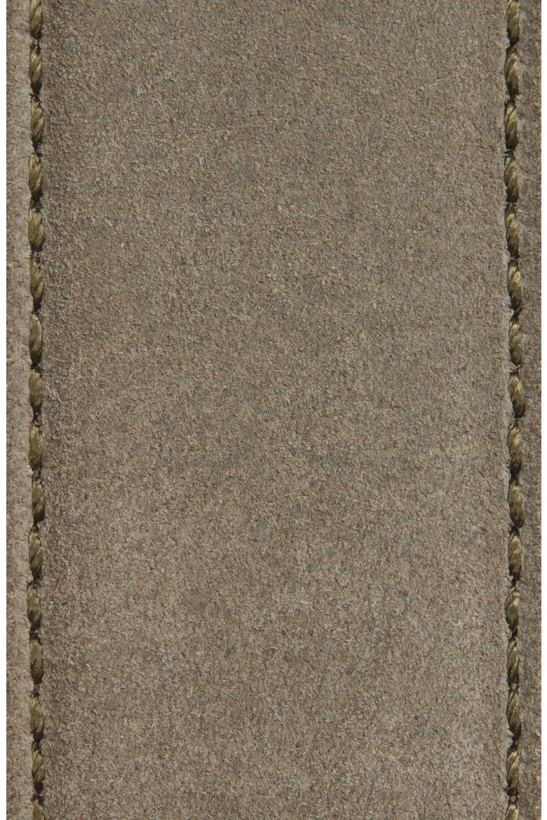 Caleb Suede Belt, Alternate, color, OLIVE GREEN