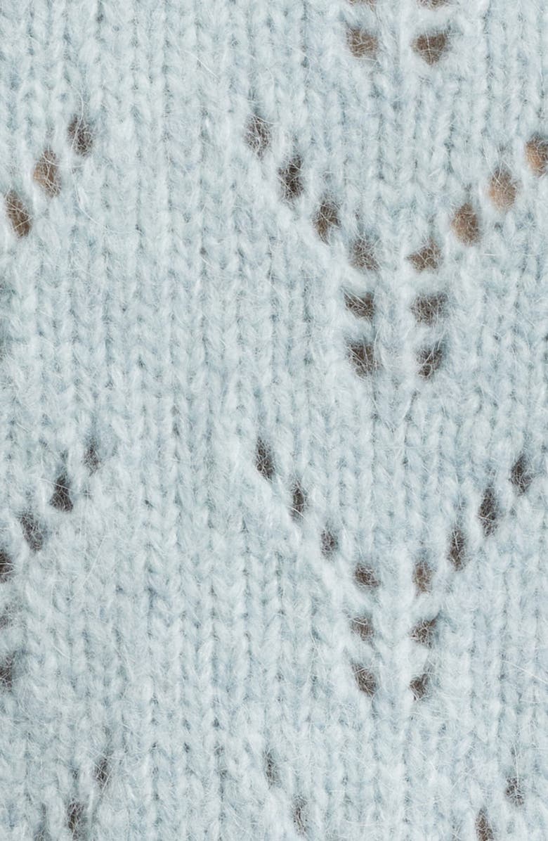 Rails Everly Flutter Sleeve Pointelle Sweater, Alternate, color, 