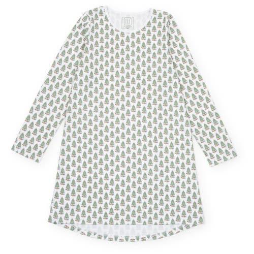 Lila And Hayes Longsleeve Nightgown In White