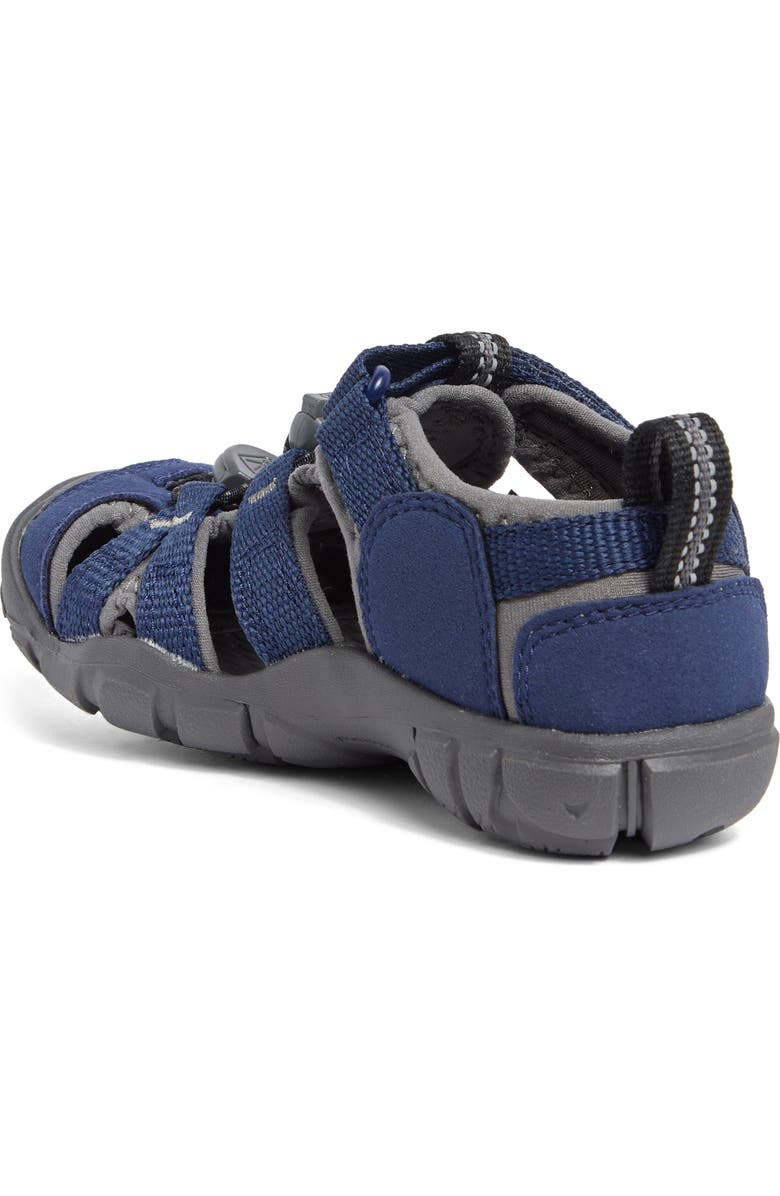 KEEN Kids' Seacamp II CNX Sandal, Alternate, color, Naval Academy/Drizzle